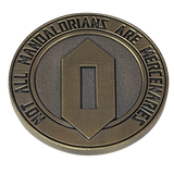 Executioner Challenge Coin- antique gold