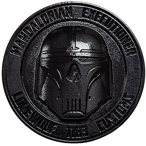 Executioner Challenge Coin- Stealth Edition