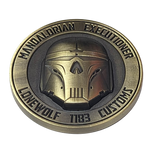 Executioner Challenge Coin- antique gold