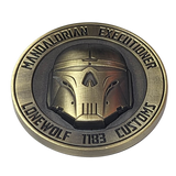 Executioner Challenge Coin- antique gold