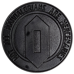 Executioner Challenge Coin- Stealth Edition
